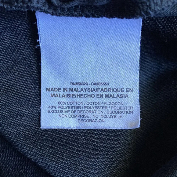 The Nike Tee Men's‎ Black MY-STATS T-Shirt, Size Large , Short Sleeve, Dri-Fit - Picture 8 of 11